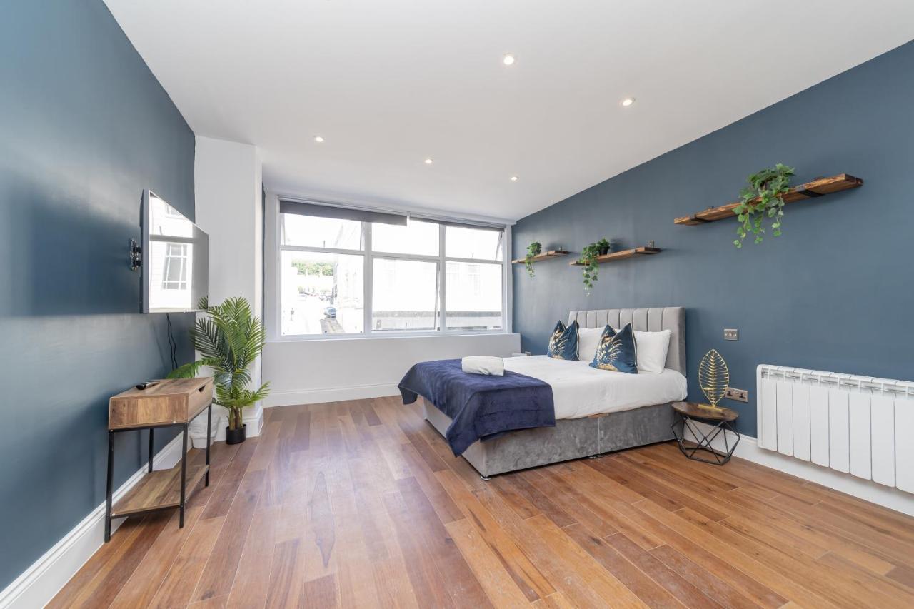 2Cq*Morden Studio Flat *Moments Away From Brighton Seafront Lejlighed Eksteriør billede