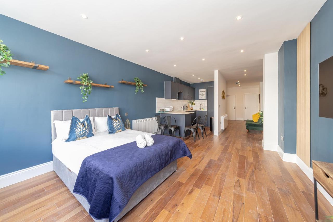 2Cq*Morden Studio Flat *Moments Away From Brighton Seafront Lejlighed Eksteriør billede