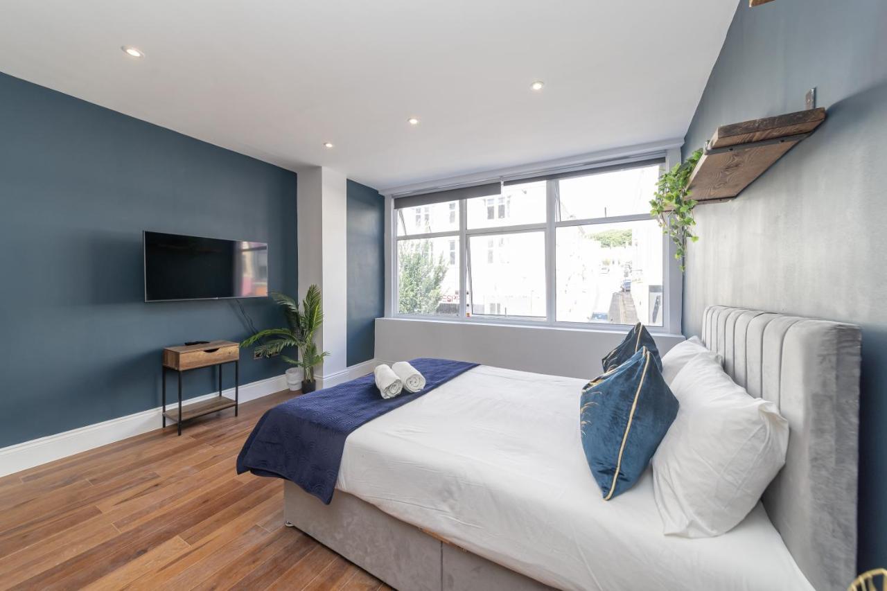 2Cq*Morden Studio Flat *Moments Away From Brighton Seafront Lejlighed Eksteriør billede