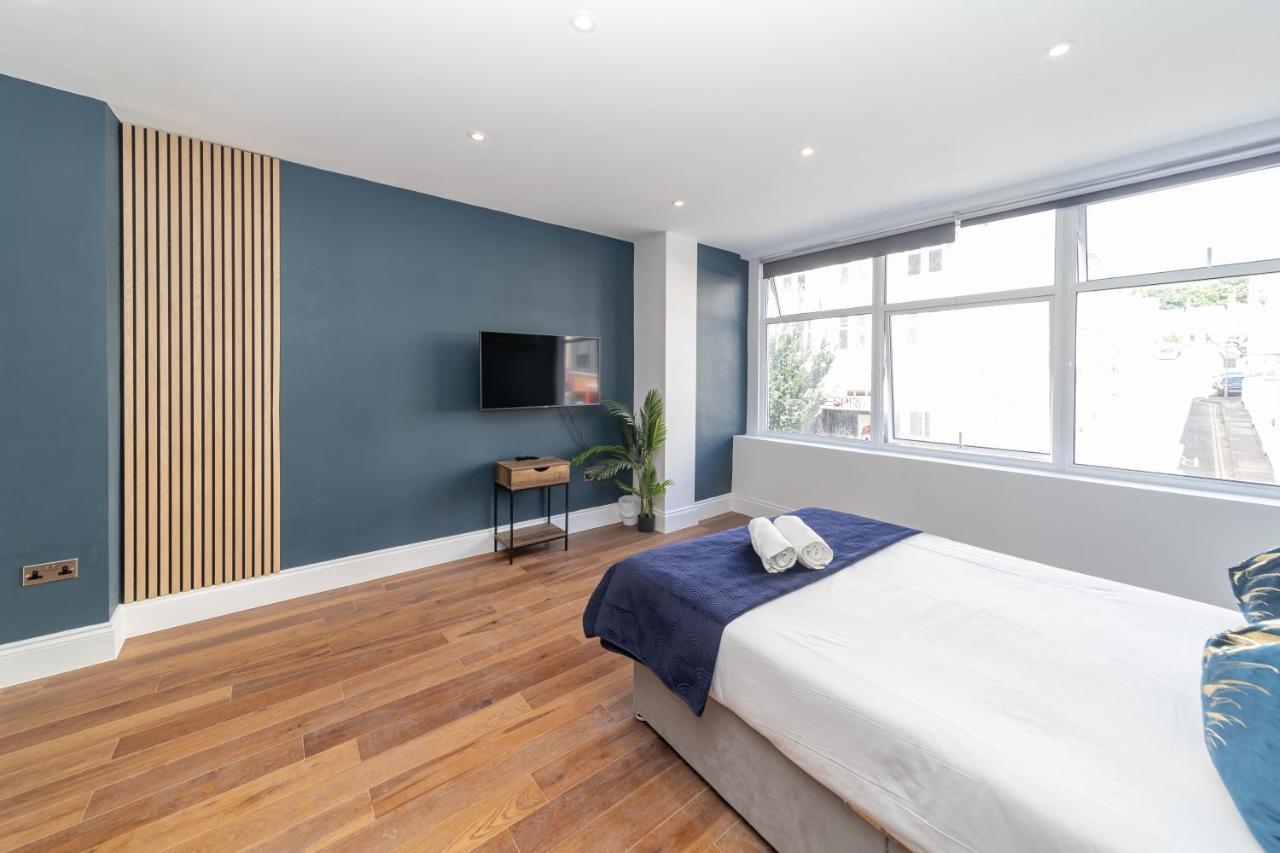 2Cq*Morden Studio Flat *Moments Away From Brighton Seafront Lejlighed Eksteriør billede